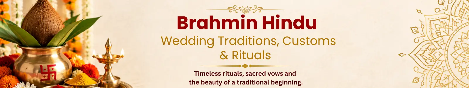 Brahmin Hindu wedding